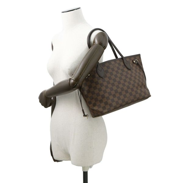 ルイヴィトン トートバッグ ダミエ・エベヌ ネヴァーフルPM N51109 LOUIS VUITTON ヴィトン バッグ