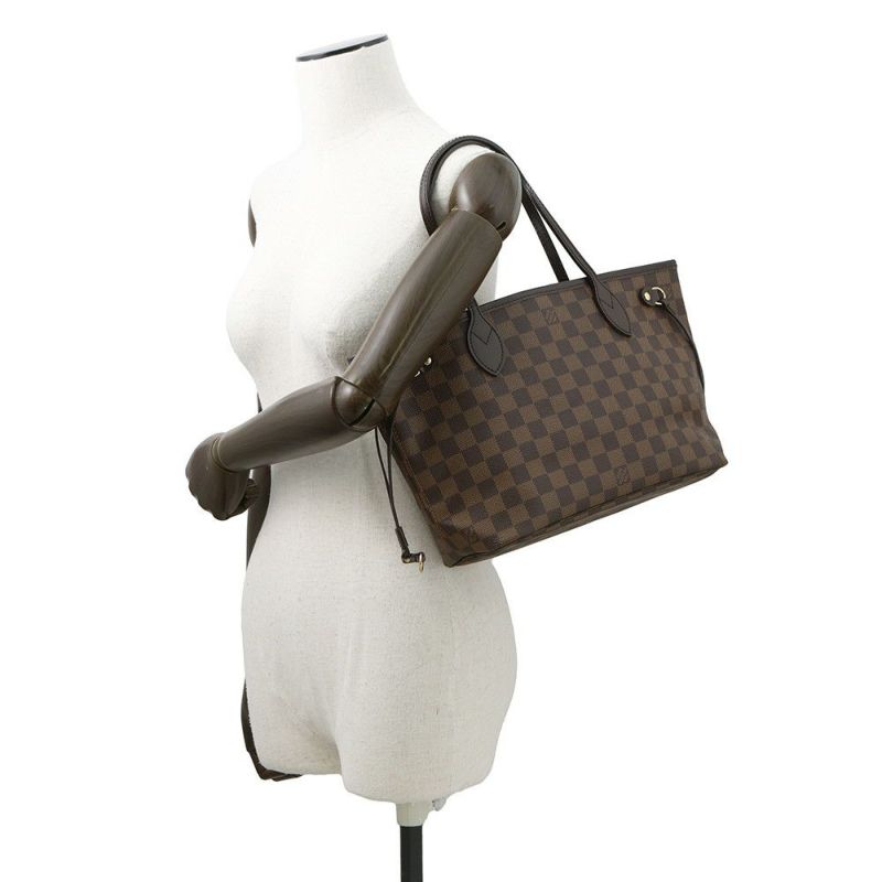 ルイヴィトン トートバッグ ダミエ・エベヌ ネヴァーフルPM N51109 LOUIS VUITTON ヴィトン バッグ