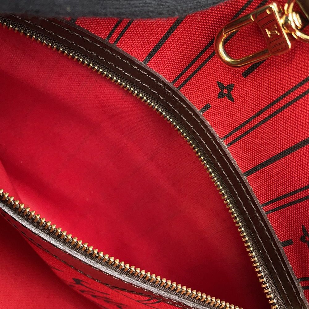 ルイヴィトン トートバッグ ダミエ・エベヌ ネヴァーフルPM N51109 LOUIS VUITTON ヴィトン バッグ