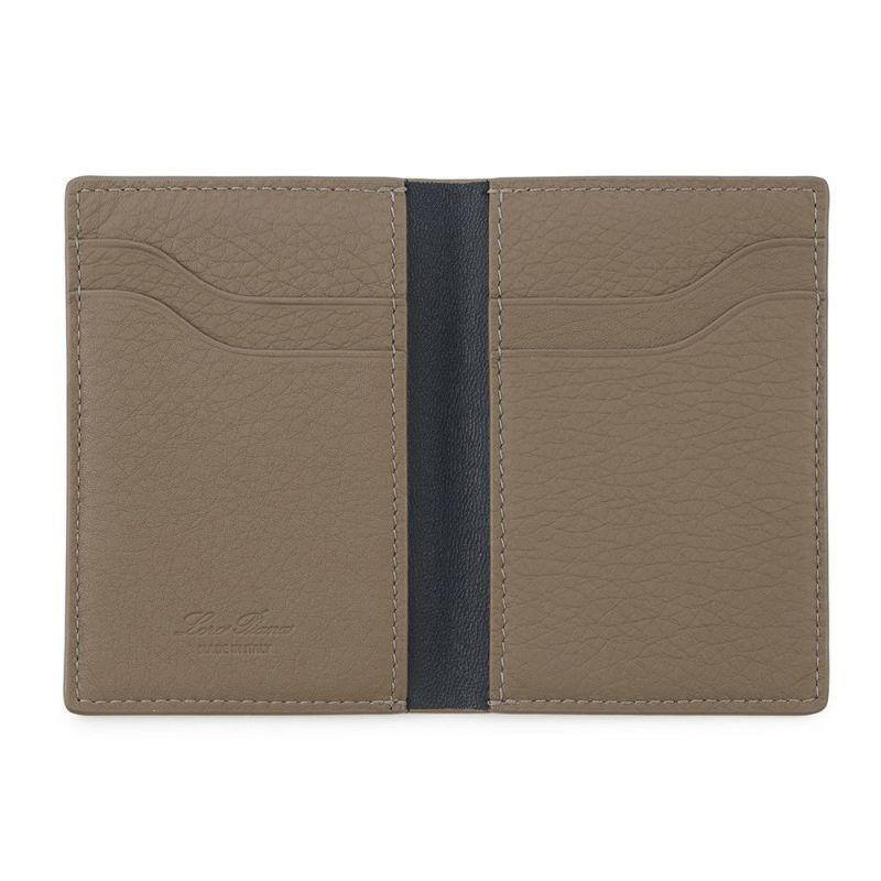 ロロピアーナ カードケース エクストラ・バイフォールド レザー FAO3071 Loro Piana 財布