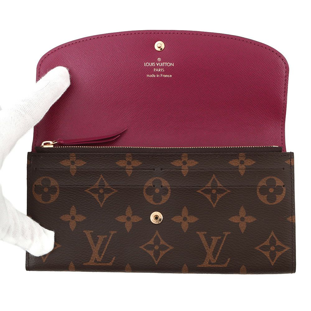 ルイヴィトン 長財布 モノグラム ポルトフォイユ・エミリー M60697 LOUIS VUITTON