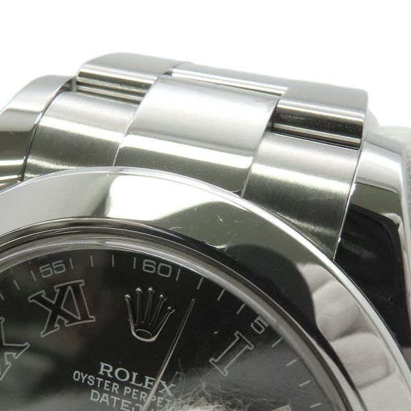 ロレックス デイトジャスト2 ランダムシリアル ルーレット 116300 ROLEX 腕時計 グレー文字盤