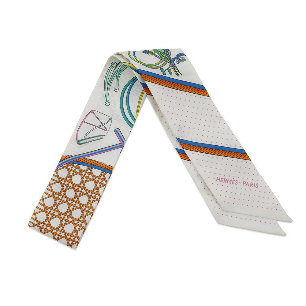 エルメス スカーフ ツイリー 折畳み式幌の馬車 LES VOITURES A  