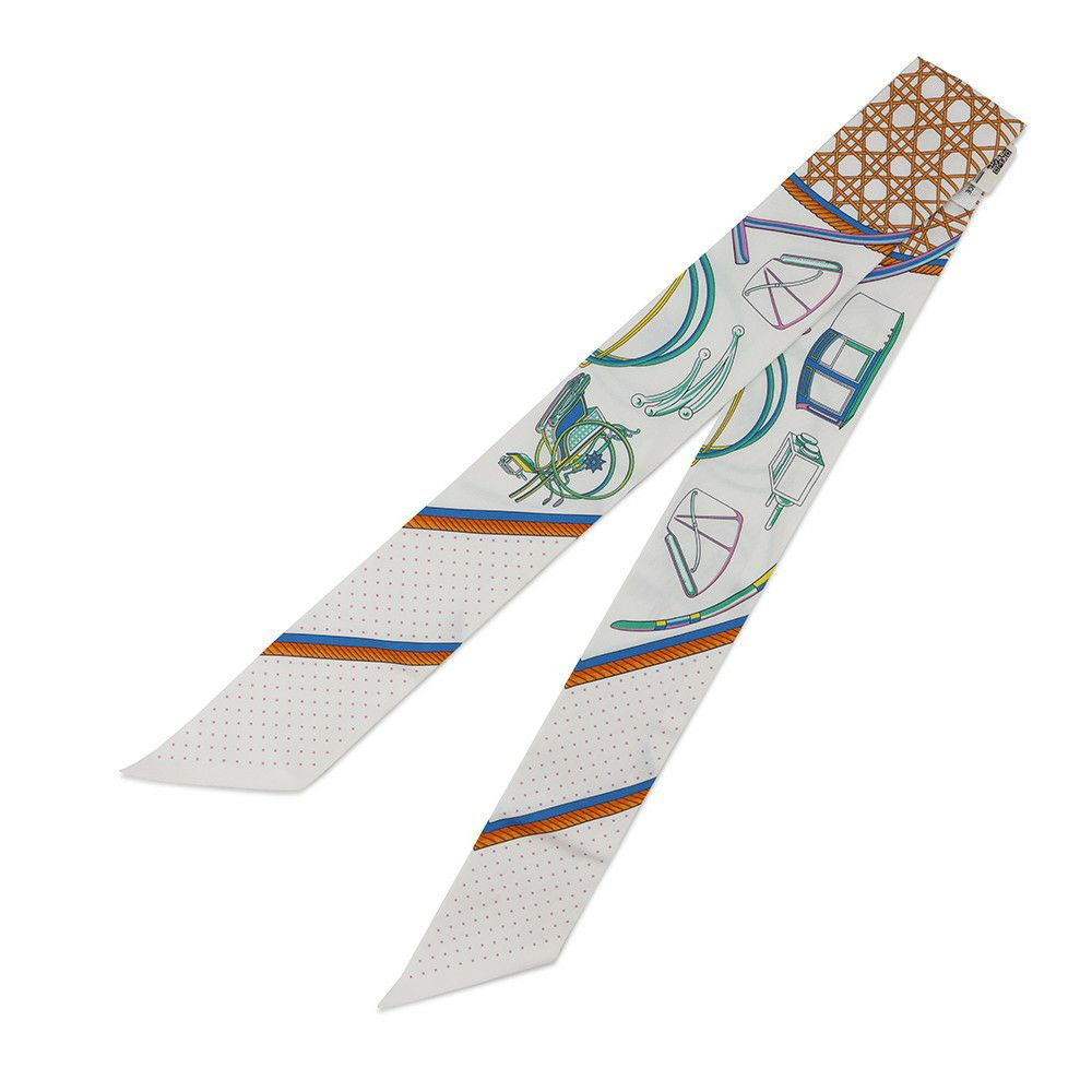 エルメス スカーフ ツイリー 折畳み式幌の馬車 LES VOITURES A TRANSFORMATION HERMES シルクツイル