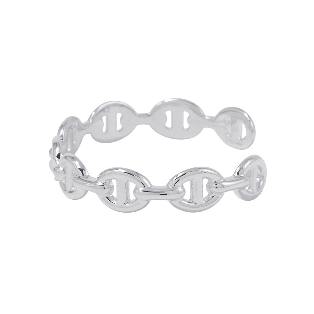 エルメス ブレスレット シェーヌダンクル アンシェネ バングル SV925シルバー サイズST HERMES バングル