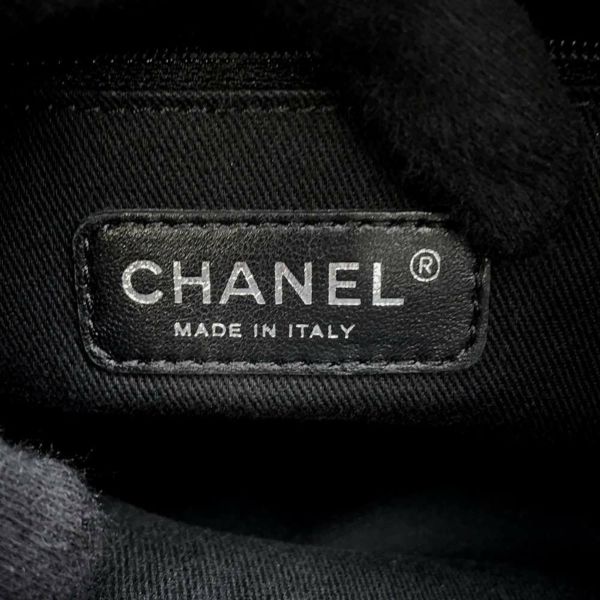 シャネル トートバッグ ダブルチェーン マトラッセ ココマーク キャビアスキン A67294 CHANEL ショルダーバッグ 黒