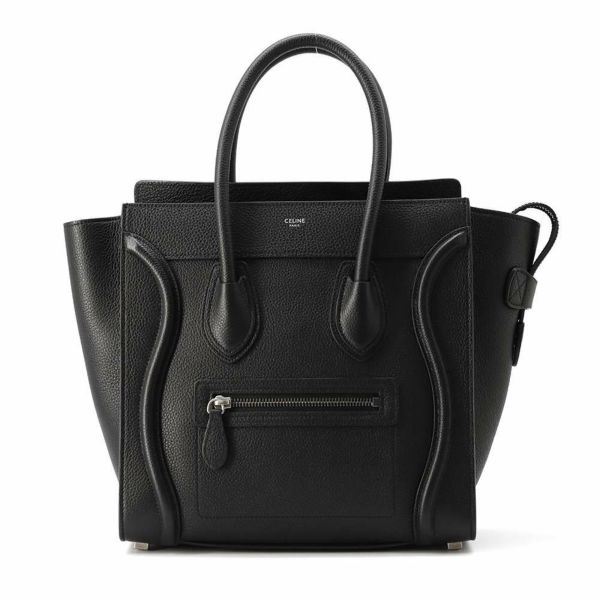 セリーヌ ハンドバッグ ラゲージ ショッパー マイクロ 189793 CELINE バッグ 黒