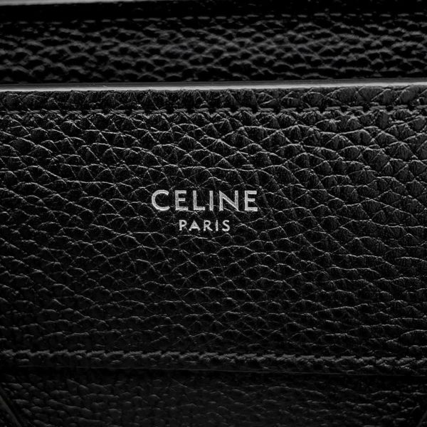 セリーヌ ハンドバッグ ラゲージ ショッパー マイクロ 189793 CELINE バッグ 黒