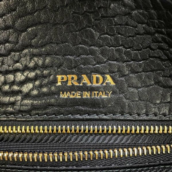 プラダ トートバッグ レザー 1BG440 PRADA バッグ 黒