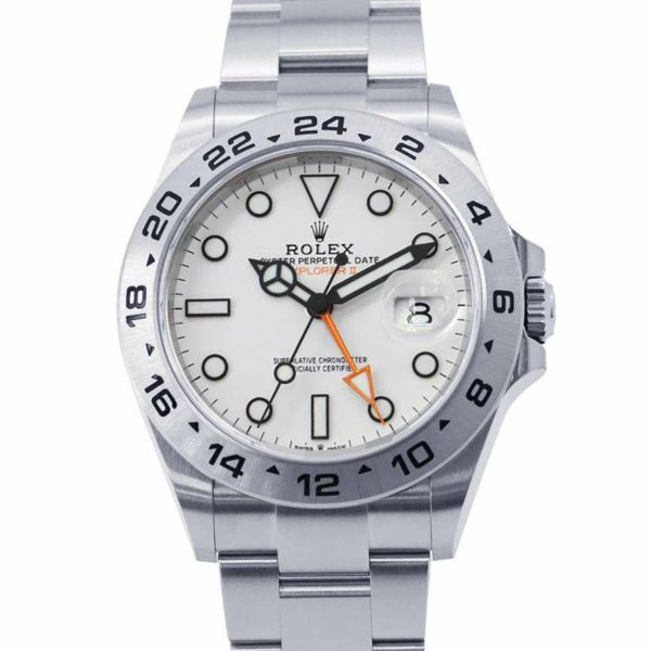 ロレックス エクスプローラー2 ランダムシリアル ルーレット 226570 ROLEX 腕時計 白文字盤