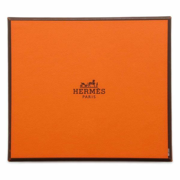 エルメス カードケース ベアン ミニ エトゥープ/ゴールド金具 エプソン B刻印 HERMES 名刺入れ