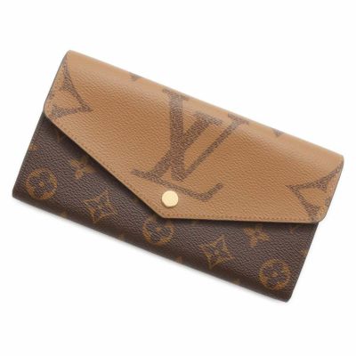 ルイヴィトン 長財布 モノグラム・ジャイアント リバース ポルトフォイユ・サラ M80726 LOUIS VUITTON ブラック 黒 |  中古・新品ブランド販売ギャラリーレア公式通販