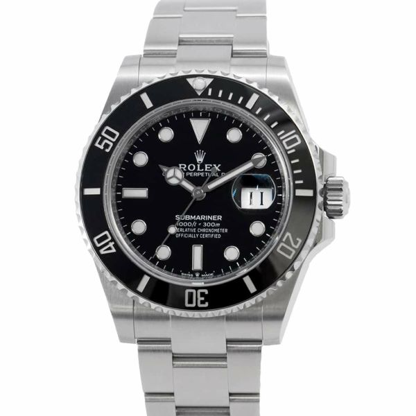 ロレックス サブマリーナ デイト 126610LN ROLEX 腕時計 黒文字盤