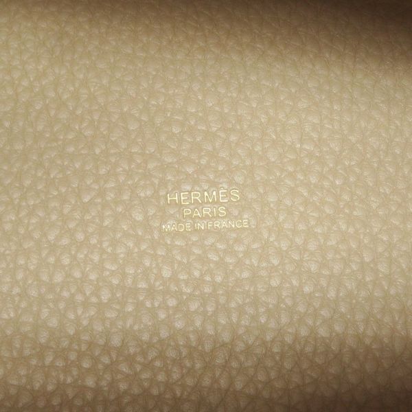エルメス ハンドバッグ ピコタンロックPM トレンチ/ゴールド金具 トリヨンクレマンス K刻印 HERMES トートバッグ