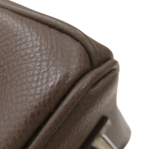 エルメス バーキン25 トリコロール  エコルセ/エトゥープ/ブラック/シルバー金具 エプソン W刻印 HERMES Birkin ハンドバッグ