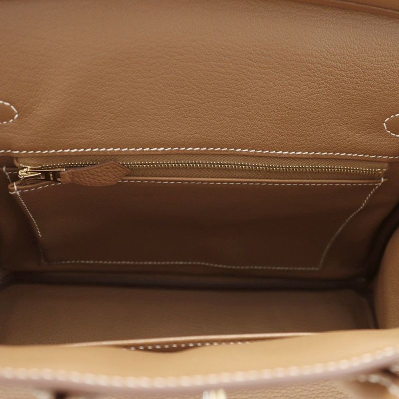 エルメス バーキン25 ゴールド/ゴールド金具 トゴ K刻印 HERMES Birkin ハンドバッグ
