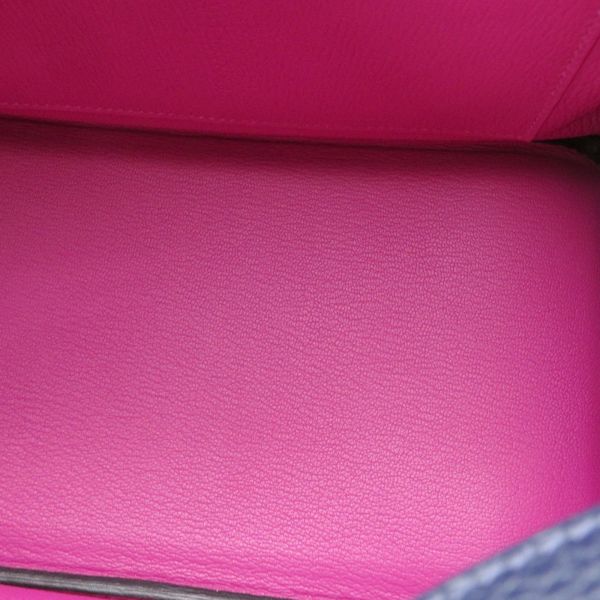 エルメス バーキン30 ヴェルソ ブルーニュイ/ローズパープル/シルバー金具 トリヨンクレマンス C刻印 HERMES Birkin ハンドバッグ