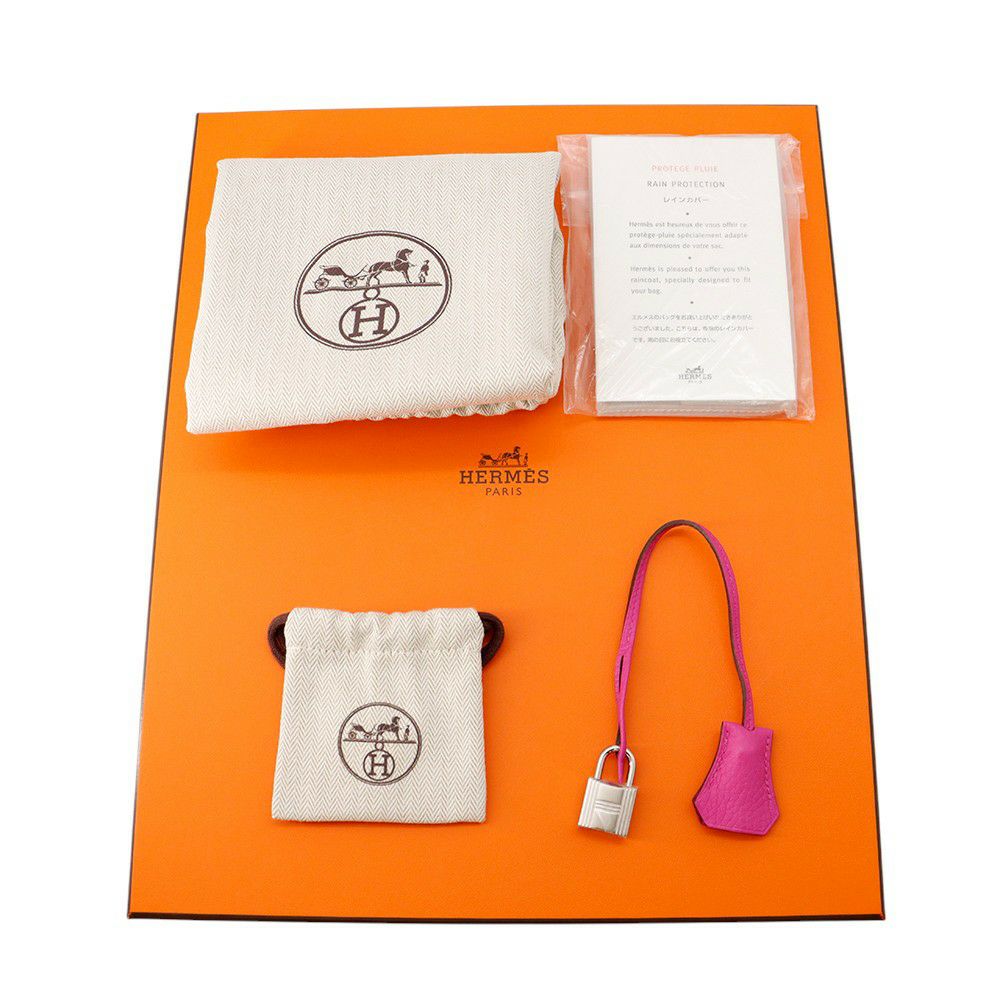 エルメス バーキン30 マグノリア/シルバー金具 トリヨンクレマンス C刻印 HERMES Birkin ハンドバッグ