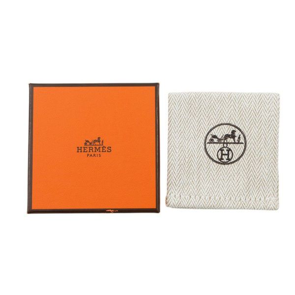 エルメス ブローチ シュバル・グランド・パラード ナチュラルセーブル/ピンクゴールド金具 ラッカーメタル/スイフト HERMES