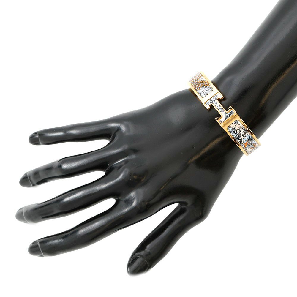エルメス ブレスレット クリックH クリッククラックPM ベージュ/ゴールド金具 HERMES アクセサリー