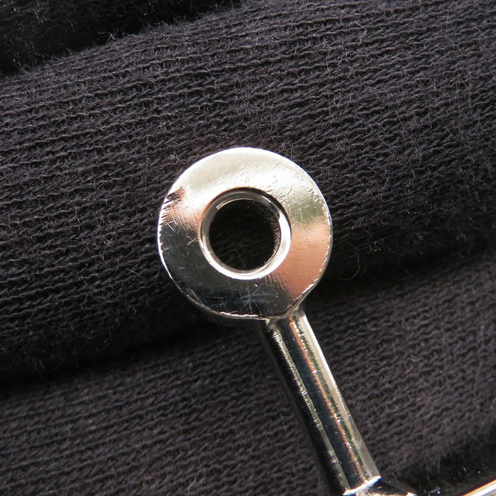 エルメス 長財布 ケリーウォレット ロング ブラック/シルバー金具 エプソン C刻印 HERMES 財布 黒