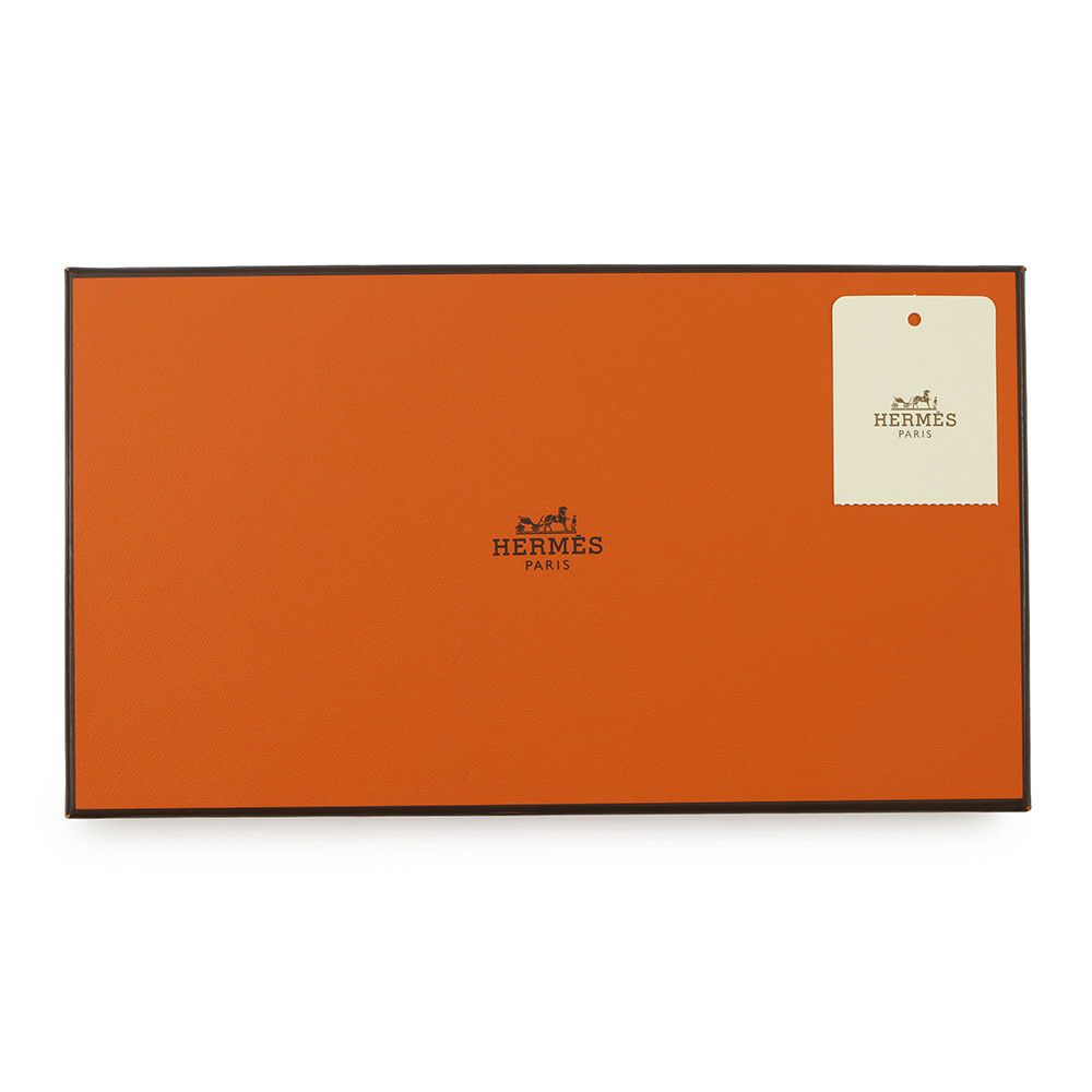 エルメス 長財布 ケリーウォレット ロング ブラック/シルバー金具 エプソン C刻印 HERMES 財布 黒