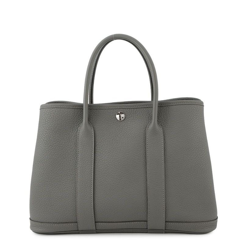 エルメス トートバッグ ガーデンパーティTPM グリメイヤー/シルバー金具 ネゴンダ W刻印