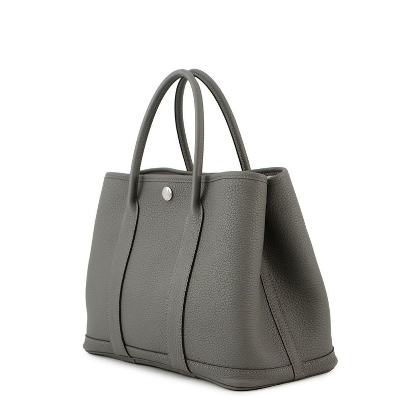 エルメス トートバッグ ガーデンパーティTPM グリメイヤー/シルバー金具 ネゴンダ W刻印