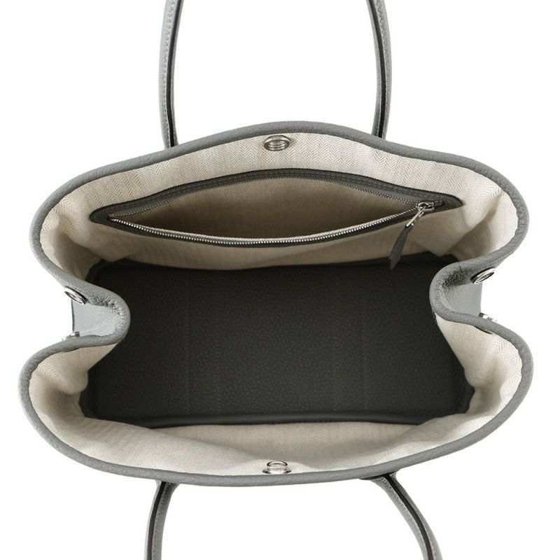 エルメス トートバッグ ガーデンパーティTPM グリメイヤー/シルバー金具 ネゴンダ W刻印