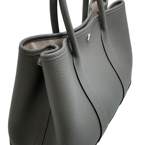 エルメス トートバッグ ガーデンパーティTPM グリメイヤー/シルバー金具 ネゴンダ W刻印