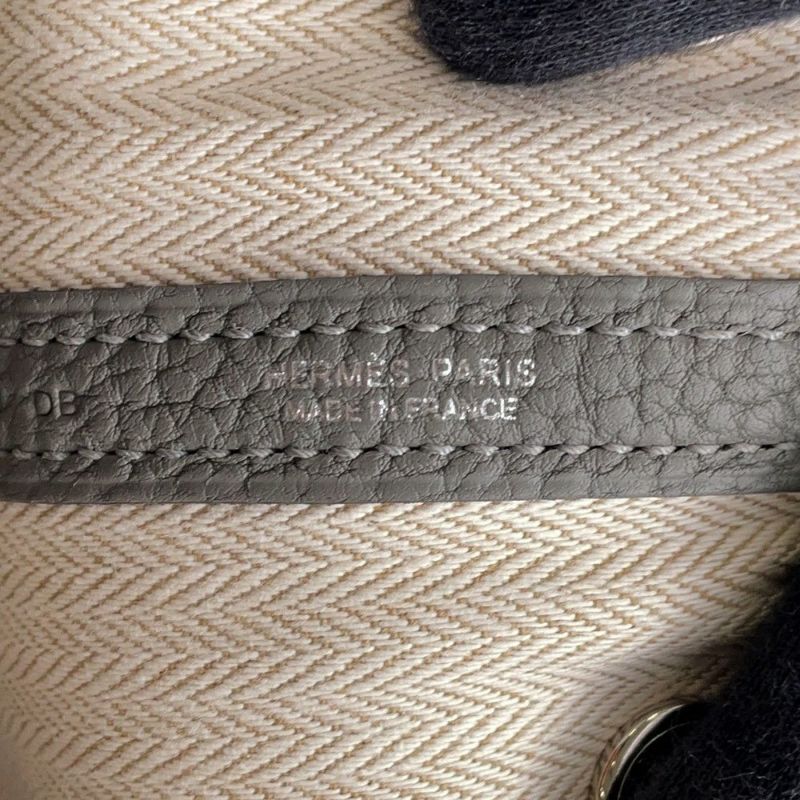 エルメス トートバッグ ガーデンパーティTPM グリメイヤー/シルバー金具 ネゴンダ W刻印