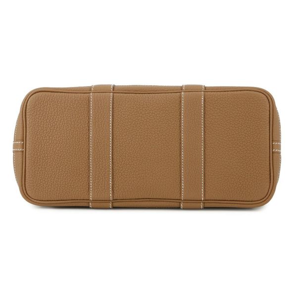エルメス トートバッグ ガーデンパーティTPM ゴールド/シルバー金具 ネゴンダ Z刻印