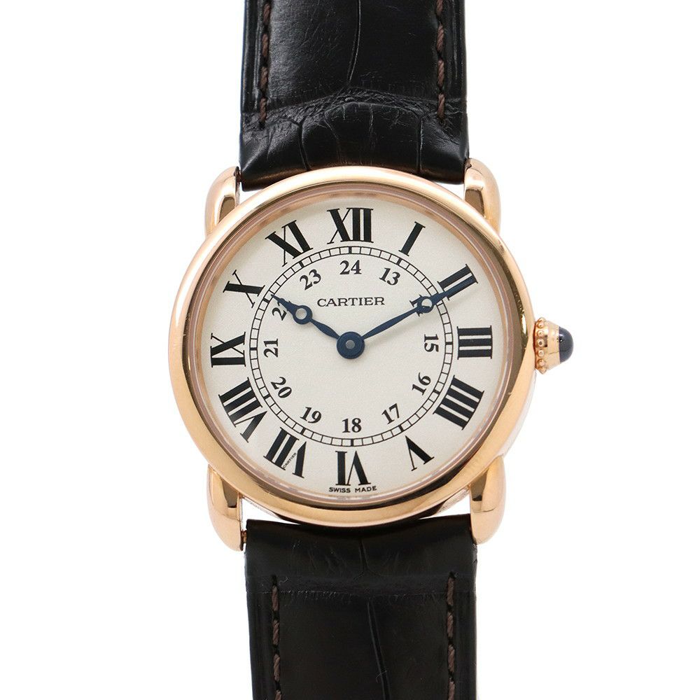 カルティエ ロンド ルイ カルティエ W6800151 Cartier 腕時計 シルバー文字盤
