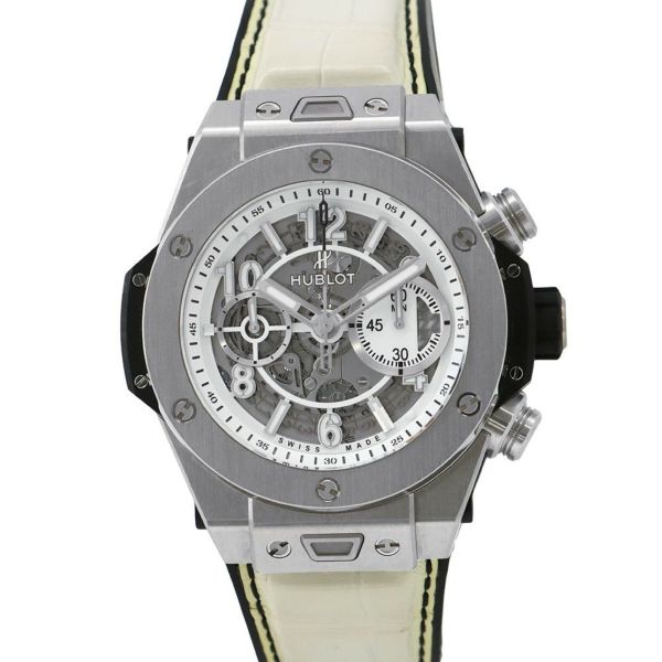 ウブロ ビッグバン ウニコ チタニウム 411.NE.2010.LR.JSM15 腕時計 スケルトン文字盤