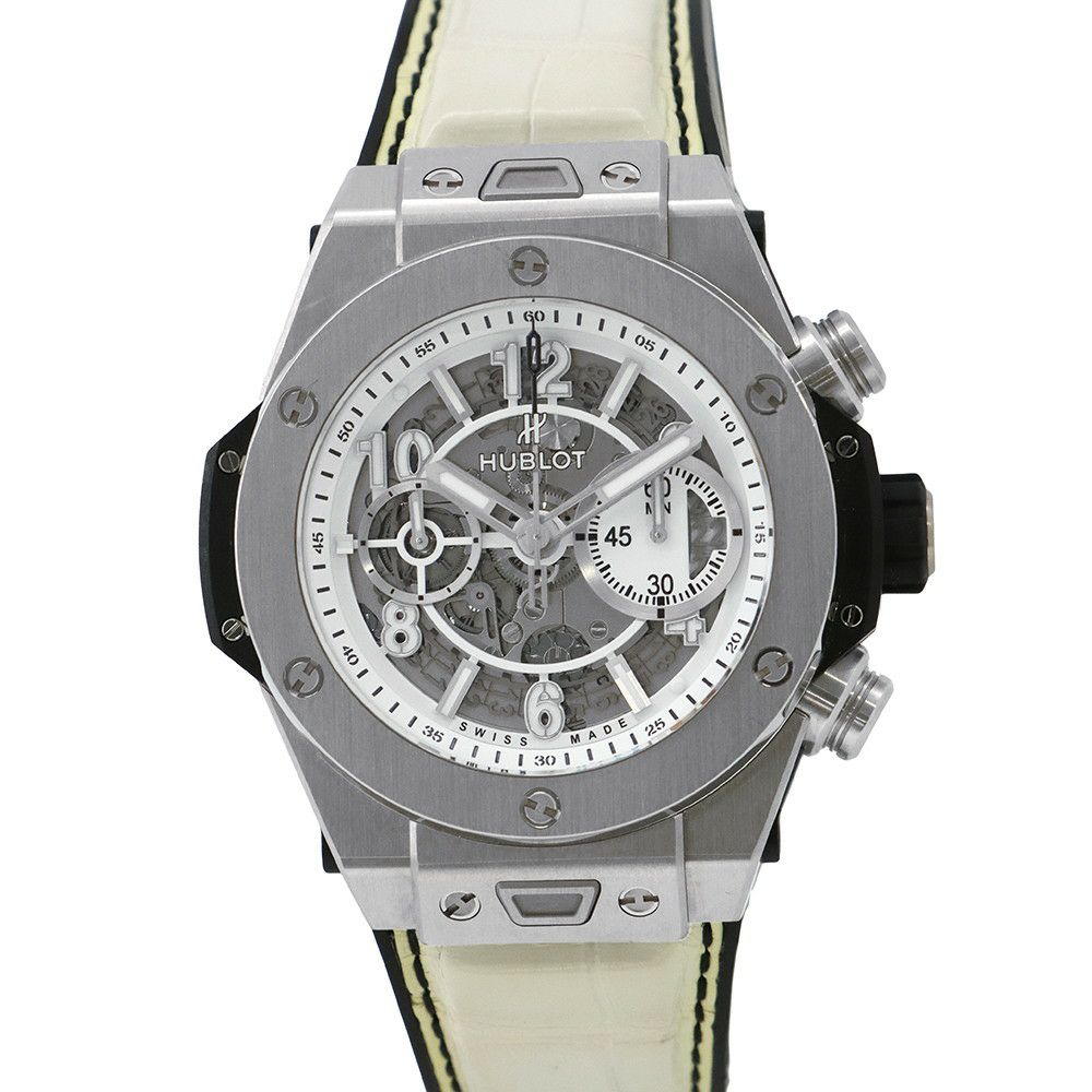 ウブロ ビッグバン ウニコ チタニウム 411.NE.2010.LR.JSM15 腕時計 スケルトン文字盤
