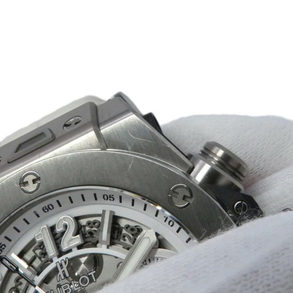 ウブロ ビッグバン ウニコ チタニウム 411.NE.2010.LR.JSM15 腕時計 スケルトン文字盤