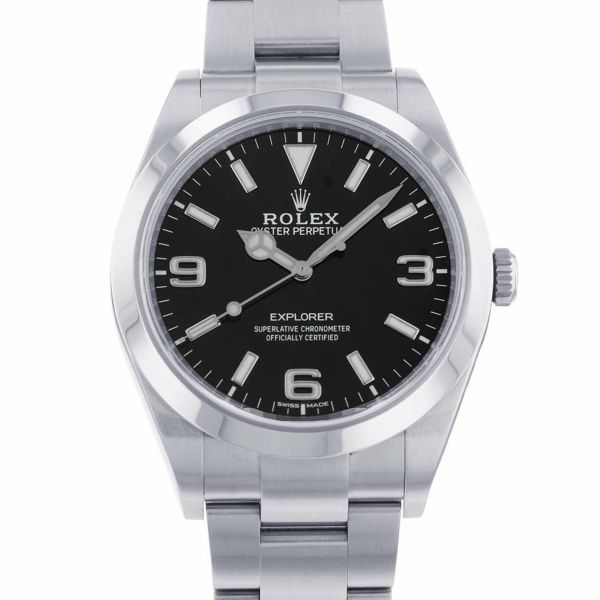 ロレックス エクスプローラー1 ランダムシリアル ルーレット 214270 ROLEX 腕時計 黒文字盤 安心保証 |  中古・新品ブランド販売ギャラリーレア公式通販