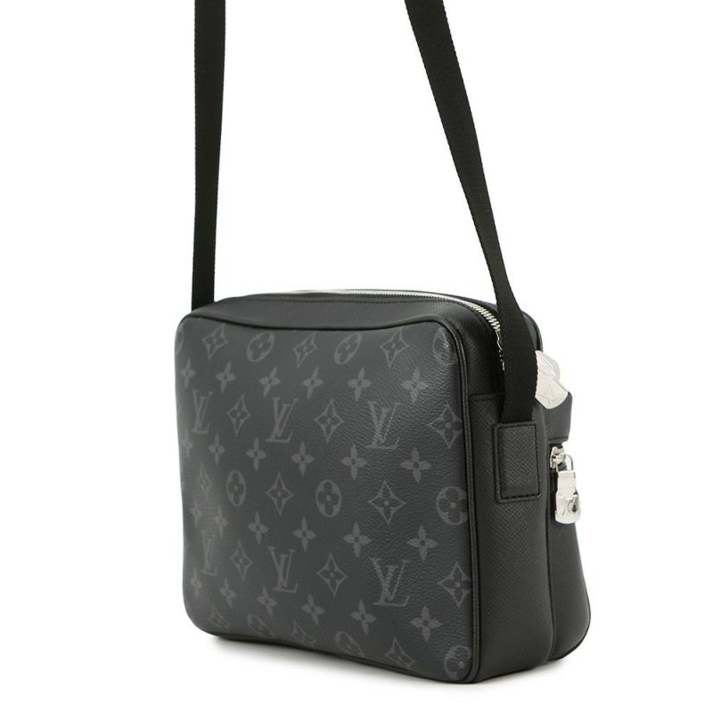 ルイヴィトン ショルダーバッグ タイガ/モノグラム・エクリプス アウトドア・メッセンジャーPM M30233 ヴィトン バッグ 黒 ブラック