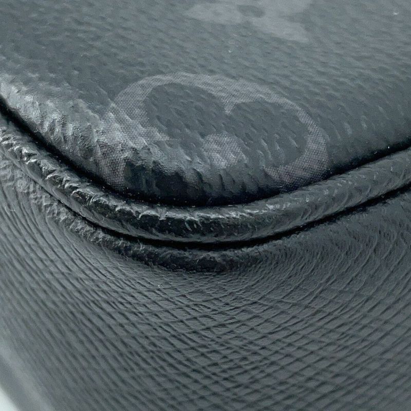 ルイヴィトン ショルダーバッグ タイガ/モノグラム・エクリプス アウトドア・メッセンジャーPM M30233 ヴィトン バッグ 黒 ブラック