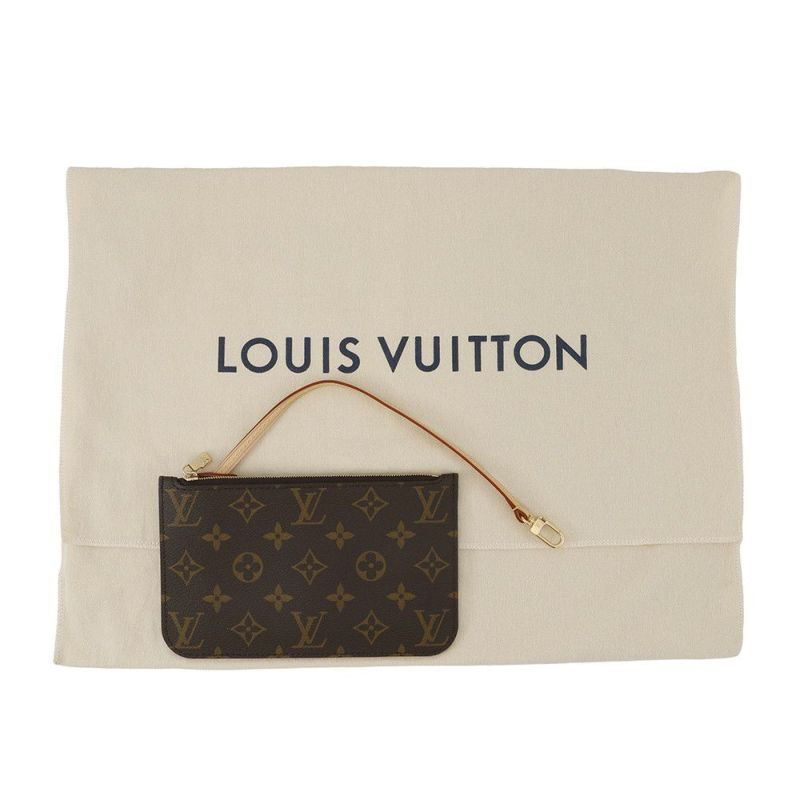ルイヴィトン トートバッグ モノグラム ネヴァーフルPM M46979 LOUIS VUITTON ポーチ付き