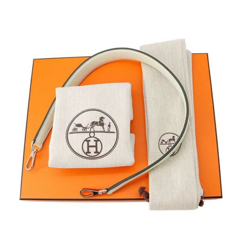 エルメス ワンショルダー ネオ エブリンTPM  ミント/ブルーアズテック/ヴェールフィズ/シルバー金具 トワルオフィシエ/スイフト W刻印