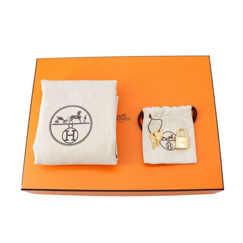 エルメス ハンドバッグ ピコタンロックPM ブラック/ゴールド金具 トリヨンクレマンス K刻印 HERMES トートバッグ 黒