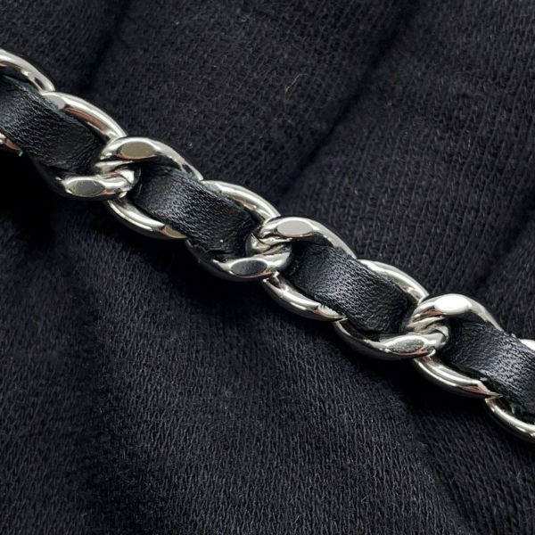 シャネル チェーンウォレット カンボンライン ココマーク A46646 CHANEL 財布 黒