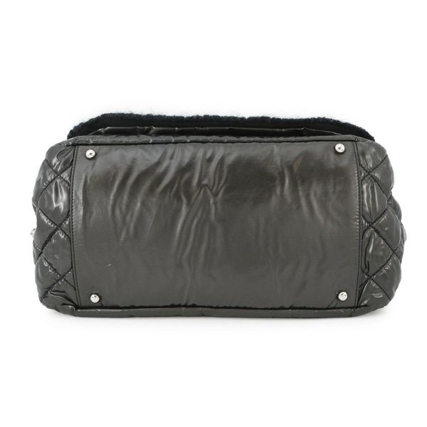 シャネル チェーンショルダーバッグ ココマーク マトラッセ ナイロン A49697 CHANEL