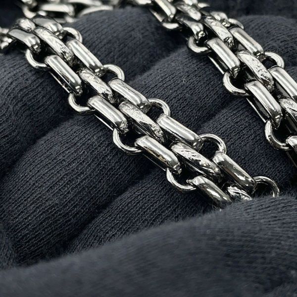 シャネル チェーンショルダーバッグ 2.55 チョコバー フェルト A37590 CHANEL 黒