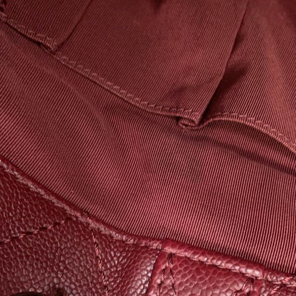 シャネル チェーントートバッグ マトラッセ ココマーク キャビアスキン A90485 CHANEL 2way