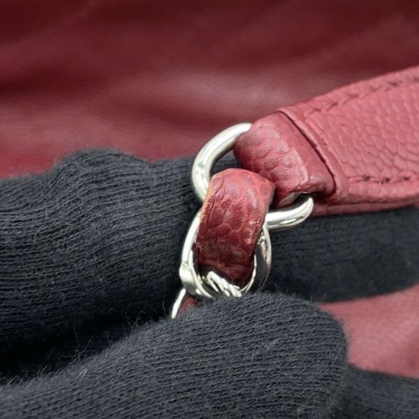 シャネル チェーントートバッグ マトラッセ ココマーク キャビアスキン A90485 CHANEL 2way