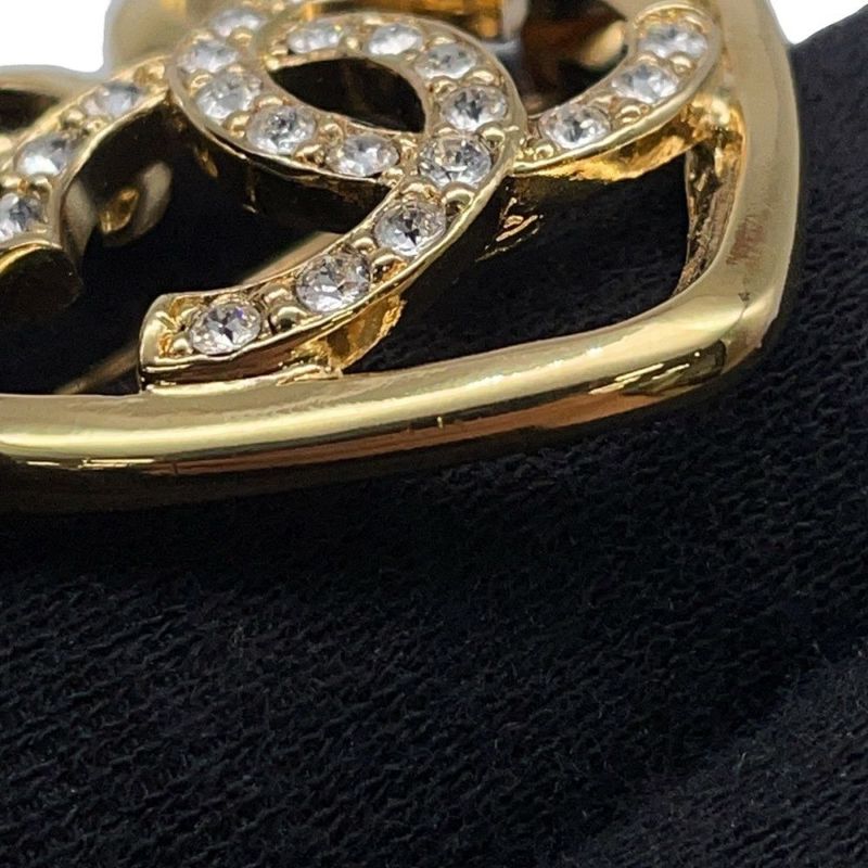 シャネル ブローチ ココマーク ハート ラインストーン P23 C ABA093 CHANEL アクセサリー