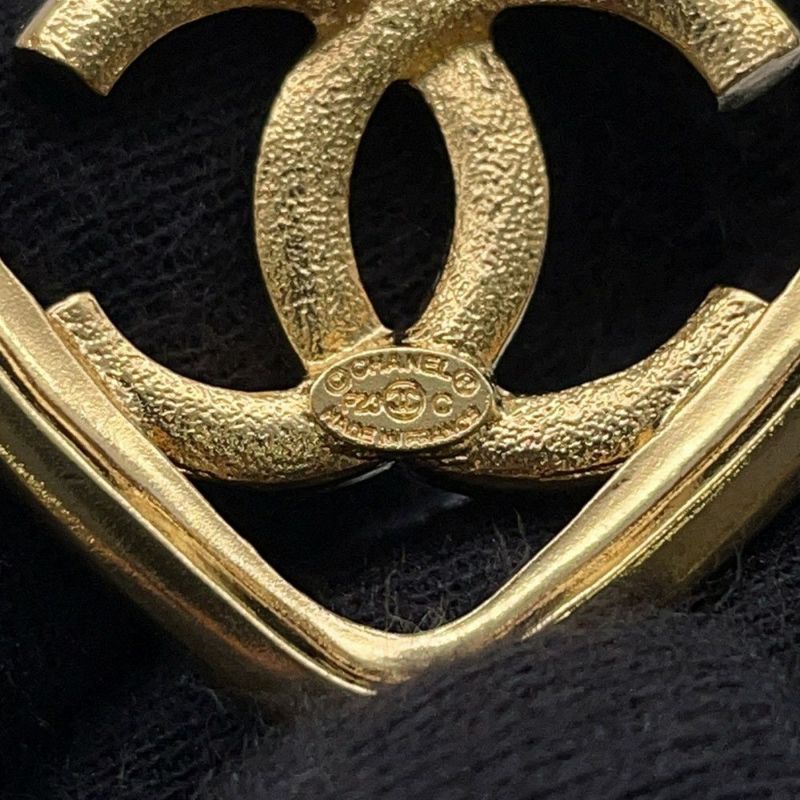 シャネル ブローチ ココマーク ハート ラインストーン P23 C ABA093 CHANEL アクセサリー