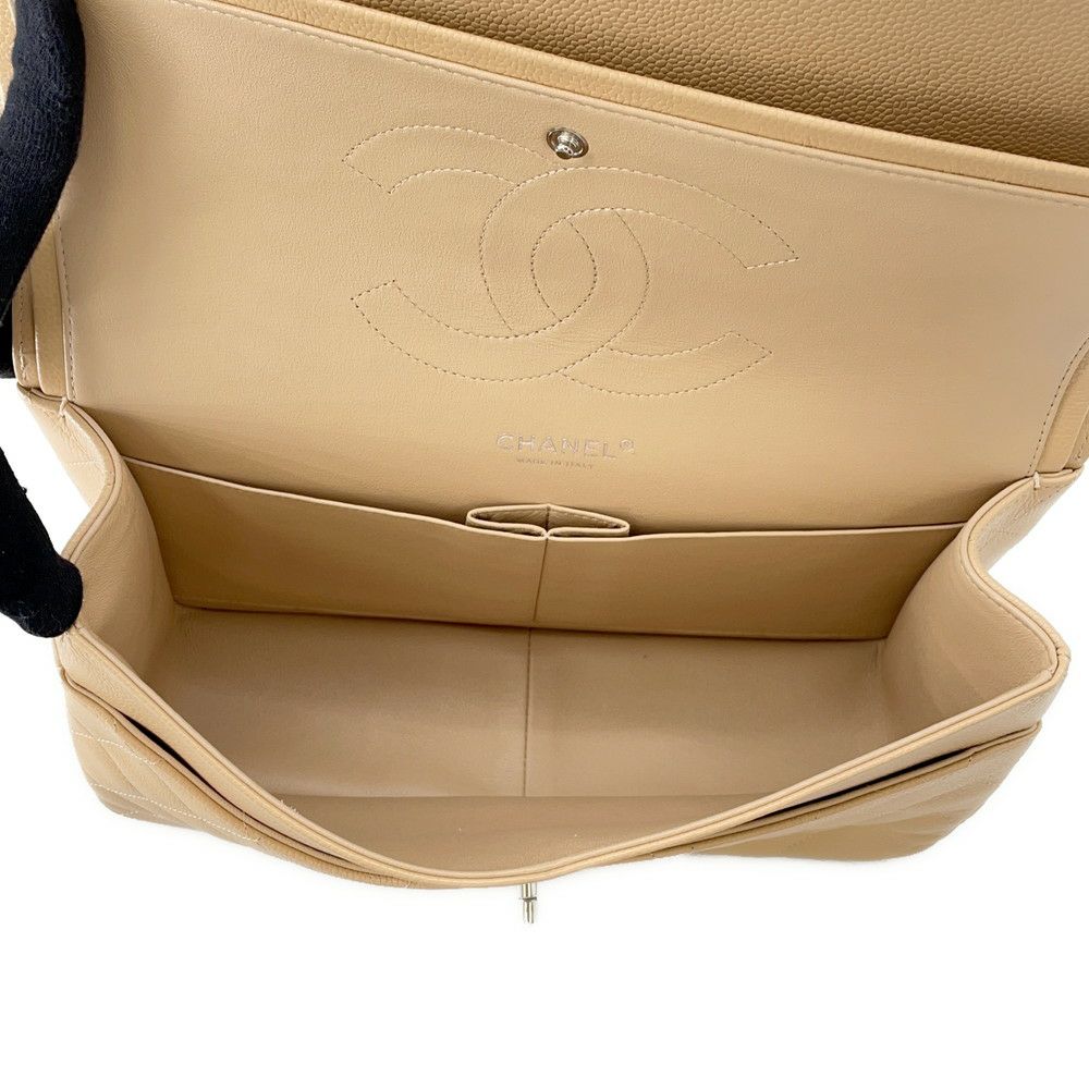 シャネル チェーンショルダーバッグ マトラッセ30 ココマーク キャビアスキン A58600 CHANEL デカマト